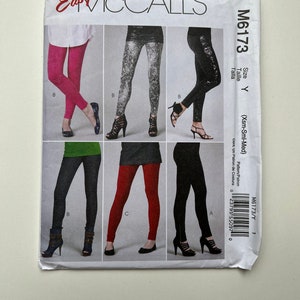 McCall&#39;s Sewing Pattern No. 66173747 Sizes XS-S-M Women&#39;s Leggings Sewing Pattern