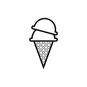 Stempel Eis Groß 40 x 25mm