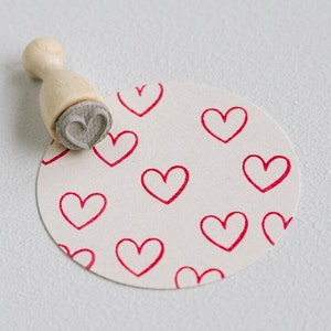 Stamp Heart Outline Heart Stamp 