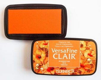 Stamp pad Versafine Clair Summertime, orange
