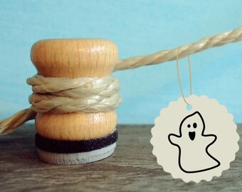Stamp Ghost, Ghost x 1.5 cm