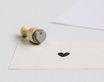 Stempel Herz Mini | Herzstempel zum Valentinstag, Hochzeit, für Verliebte, zum Geburtstag