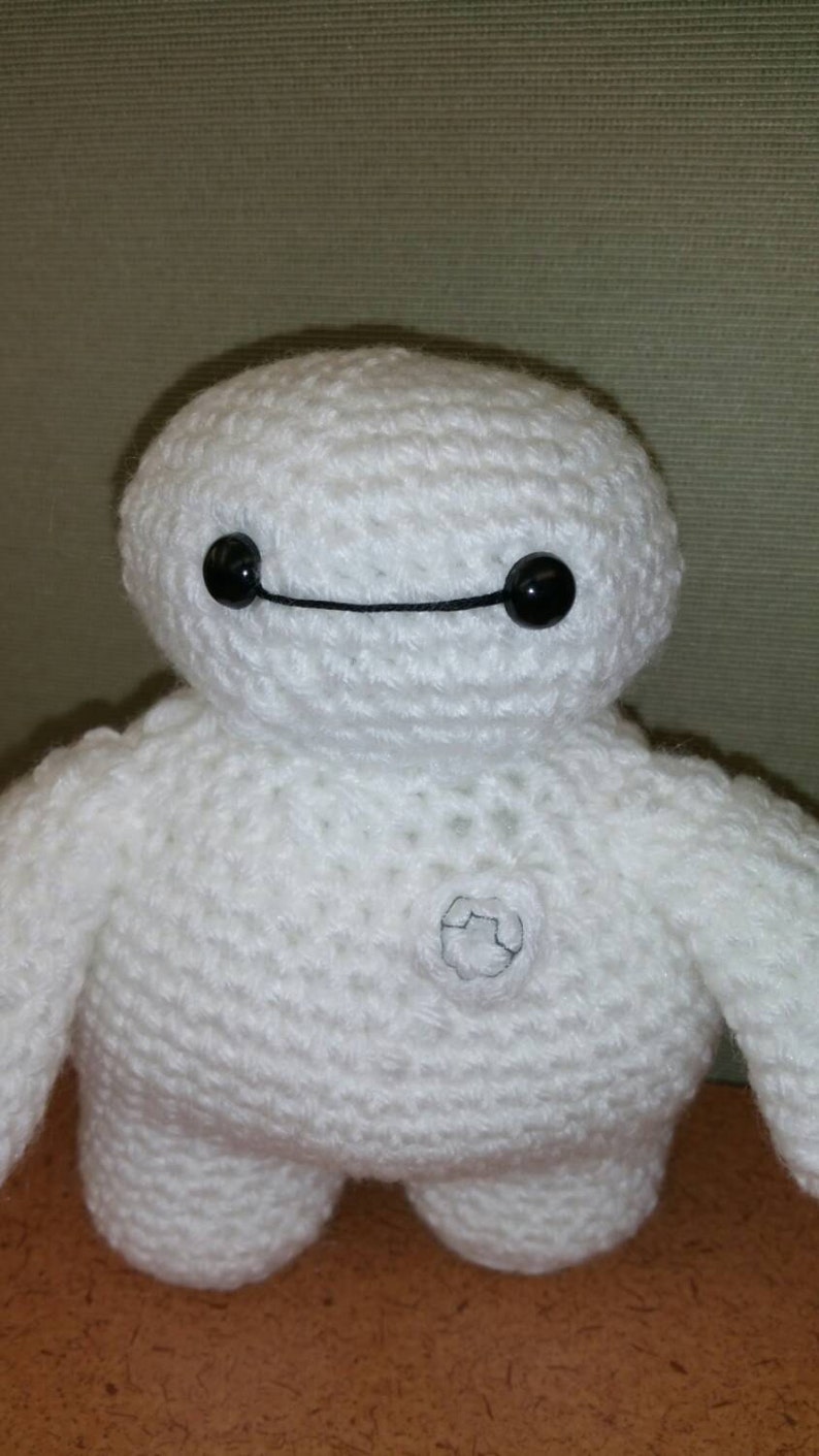 Crochet Amigurumi Baymax from Big Hero 6 | Etsy