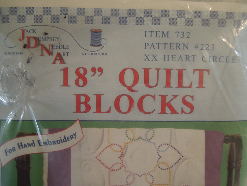 Quilt Blocks for Hand Embroidery 18