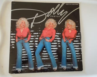 Dolly Parton "Here You Come Again" LP, 1977 RCA Vinyl Record