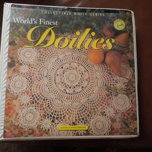 World's Finest Doilies House of White Birches  Collectible Doily Series   Printed in USA