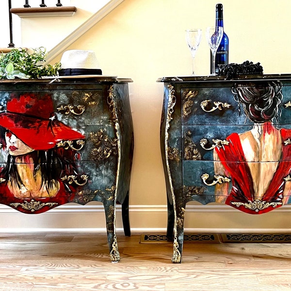 Painted Furniture Etsy
