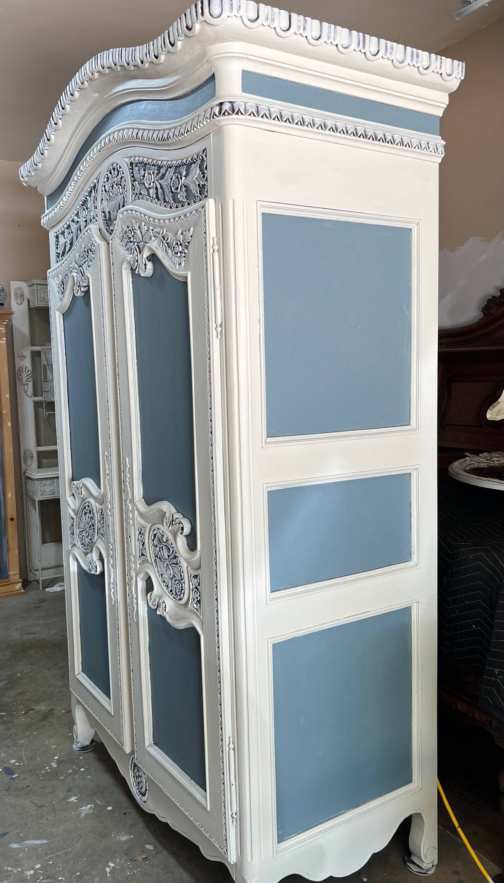Sold Vintage Custom Order Armoires Examples of My Work Painted Armoire
