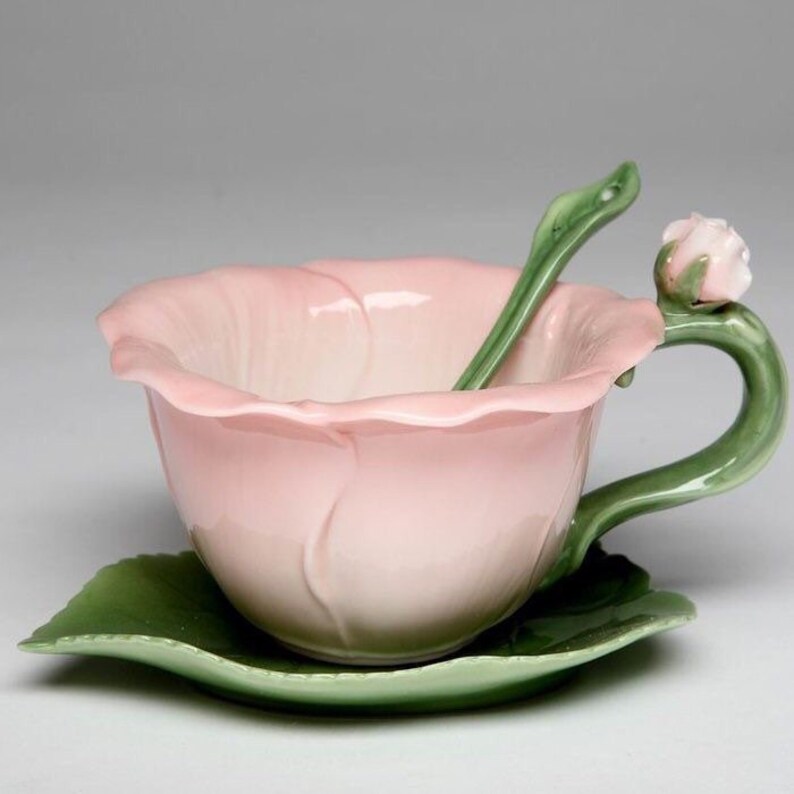 Teapots Fine Porcelain Tea Cups Flower Lovers Teapots Etsy