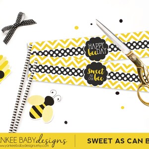 PRINTABLE Sweet As Can Bee - Water Bottle Labels