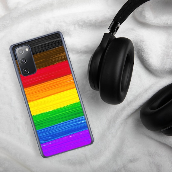Inclusive Philly LGBTQ Pride Flag Paint Strokes Samsung Case Inclusive Philly LGBTQ Pride Flag Paint Strokes Samsung Case