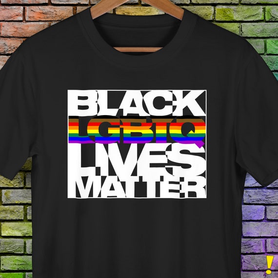 Black LGBTQ Lives Matter - Philly Pride Flag Premium Unisex T-Shirt Black LGBTQ Lives Matter - Philly Pride Flag Premium Unisex T-Shirt