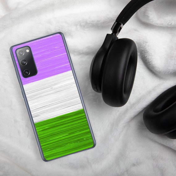 Genderqueer Pride Flag Paint Strokes Samsung Case Genderqueer Pride Flag Paint Strokes Samsung Case