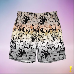 Bear Pride Aloha Swim Trunks