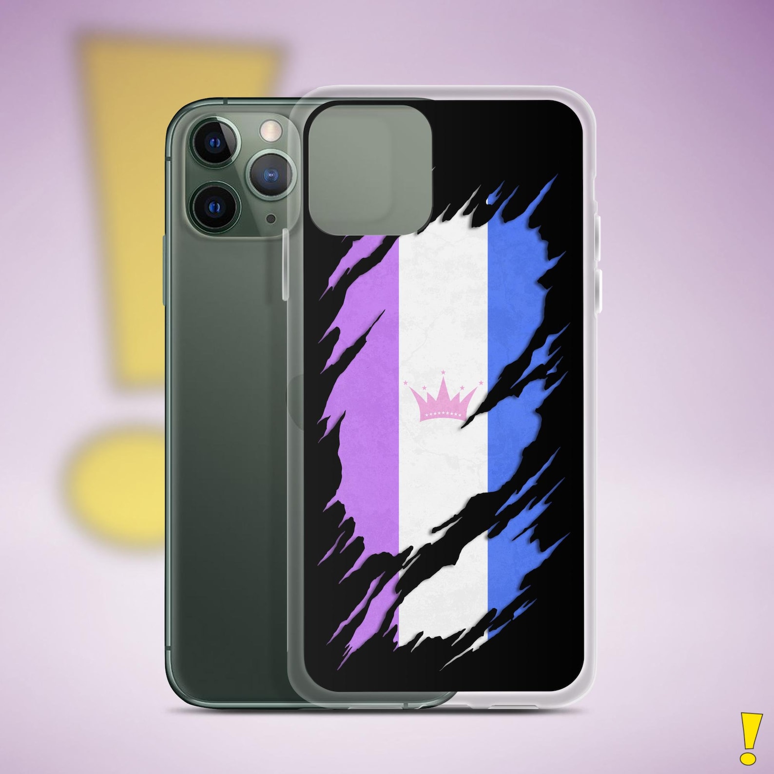 Caseog Ripped Drag Pride Flag Ripped Reveal Clear Case for Iphone® - Etsy