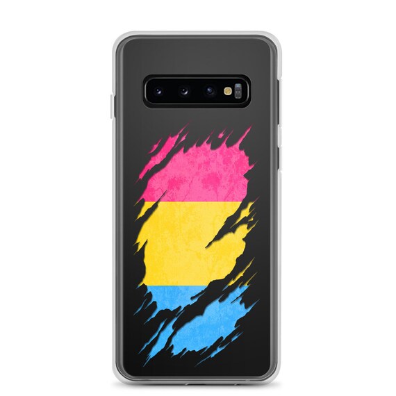 Pansexual Pride Flag Ripped Reveal Samsung Case Pansexual Pride Flag Ripped Reveal Samsung Case