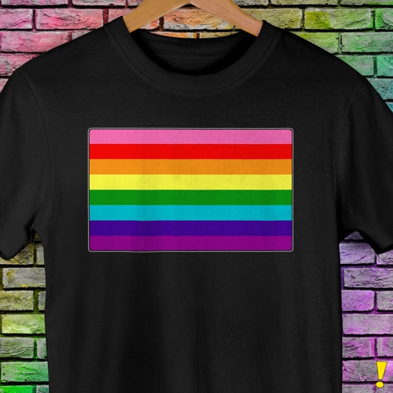 Original Gilbert Baker LGBTQ Rainbow Pride Flag Premium Unisex T-Shirt Original Gilbert Baker LGBTQ Rainbow Pride Flag Premium Unisex T-Shirt