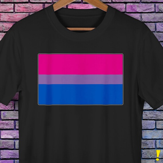 Bisexual Pride Flag Premium Unisex T-Shirt Bisexual Pride Flag Premium Unisex T-Shirt