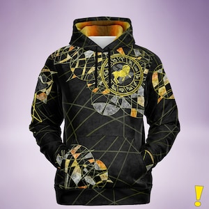 Mystic Zodiac Bear Pride Hoodie