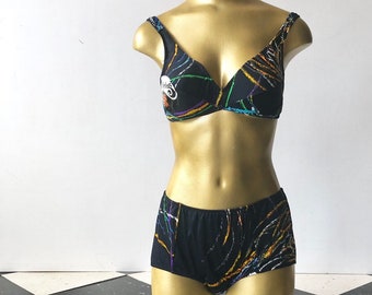 Deadstock 1970s Valerie Bikini Swimsuit S