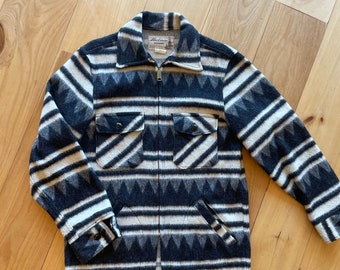 1960s Mackinaw Woolens Pattern Cruiser Jacket S