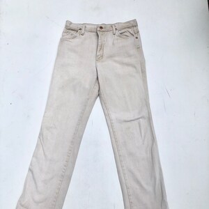 1990s Wrangler Light Tan Jeans 31”