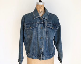 1980s Calvin Klein Denim Trucker Jacket M