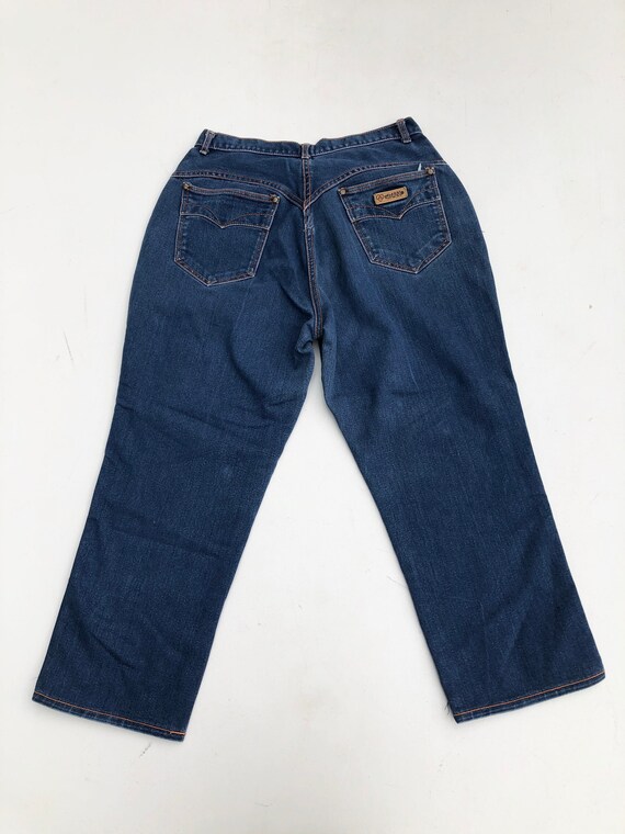 1980s GItano Cropped High Rise Jeans 30” - image 4