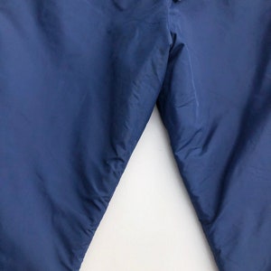 1970s LL Bean Navy Nylon Zipper Side Ski Pants M image 7