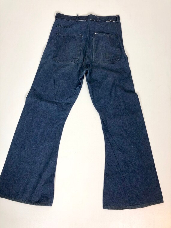 1940s USN Naval Denim Jeans 30” Waist