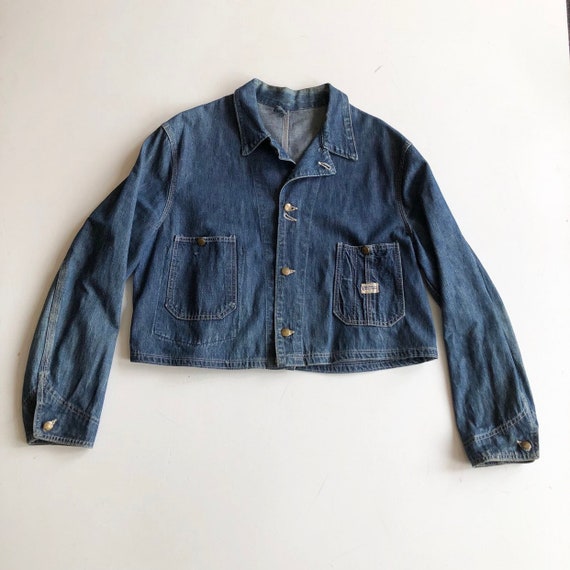 KILLER 1940s Hercules {Altered} Denim Jacket L