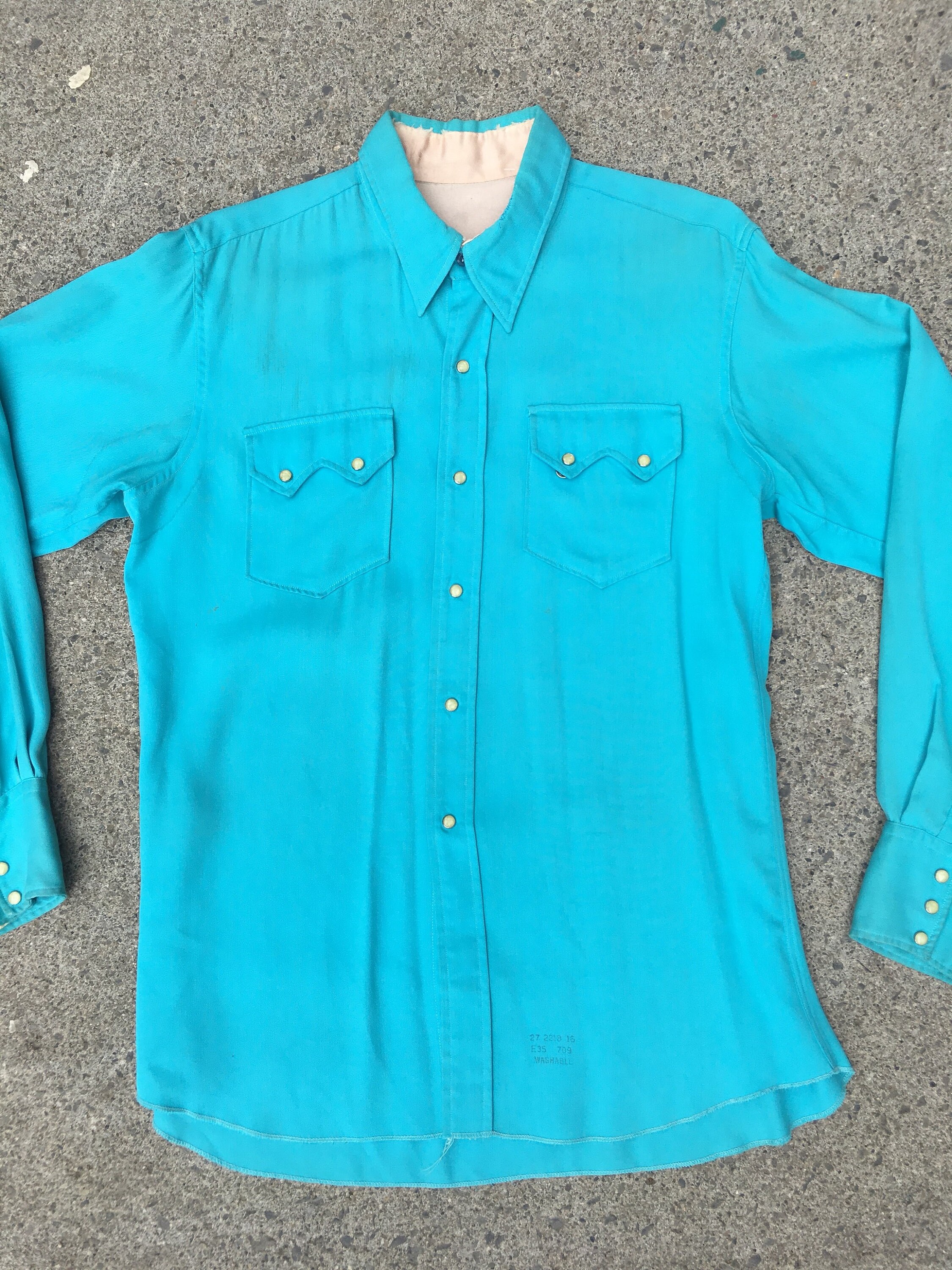 シャツ 50s powers vintage rayon football tshirt VTG 1950s Russell Southern Football Jersey Shirt Men Small