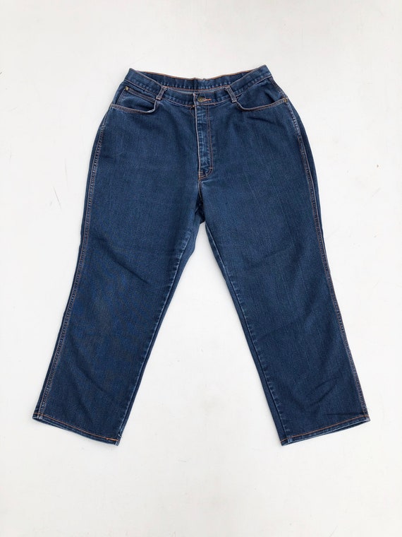 1980s GItano Cropped High Rise Jeans 30” - image 1