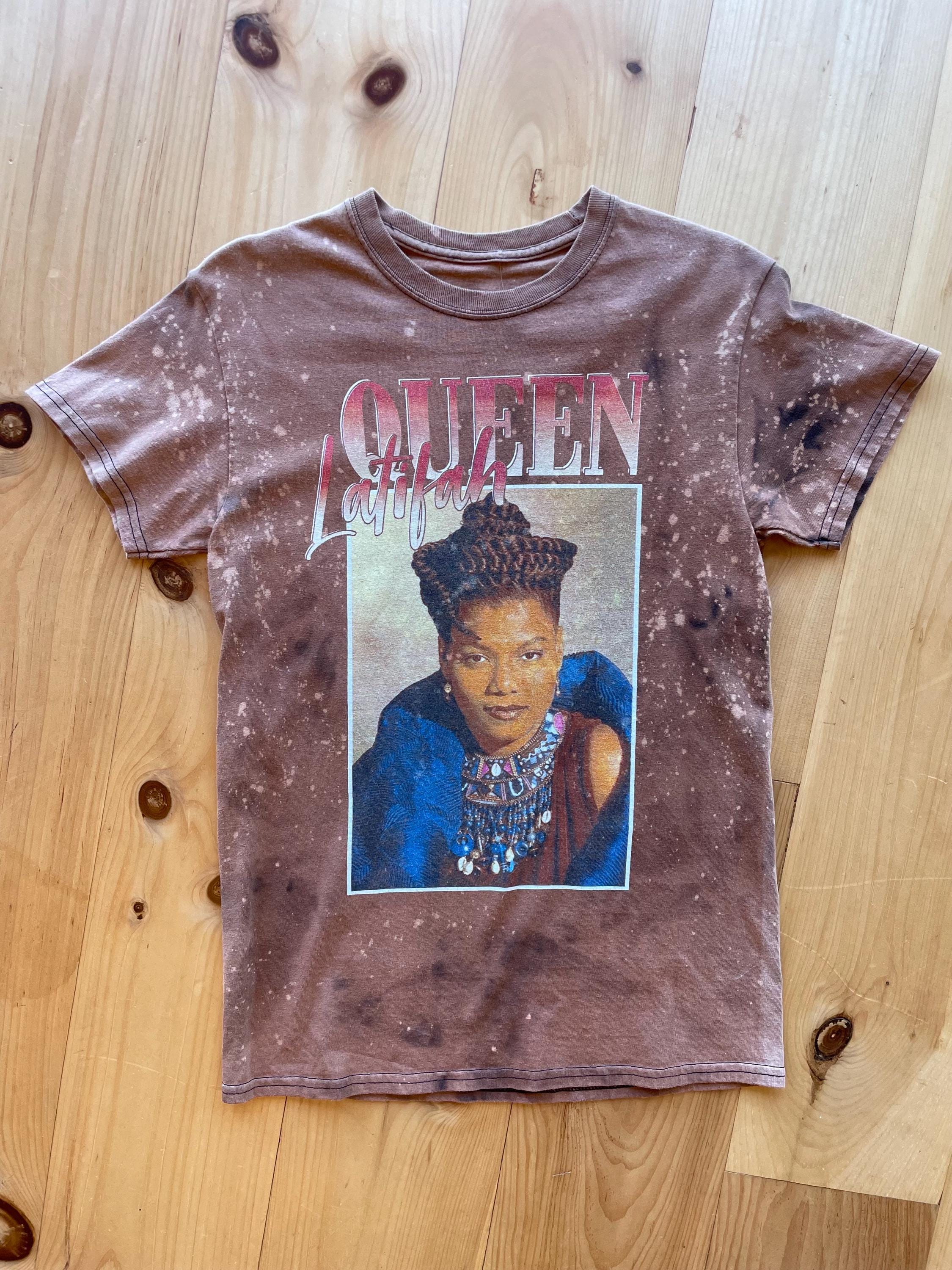 1990s Queen Latifah Cotton Tee T Shirt S - Etsy