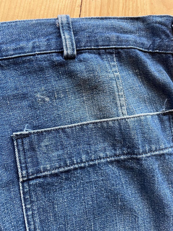 1940s US Navy Denim Trouser 35” Waist - Etsy