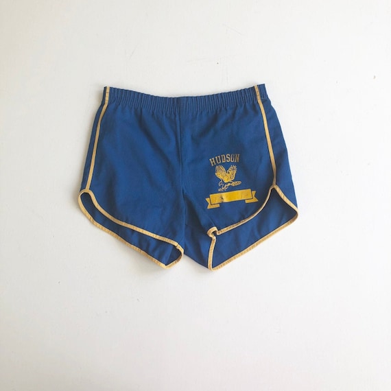 1970’s Blue Cotton Hudson Track Shorts S