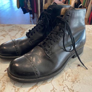 Vintage デザインブーツ 1930s boots - Etsy 日本