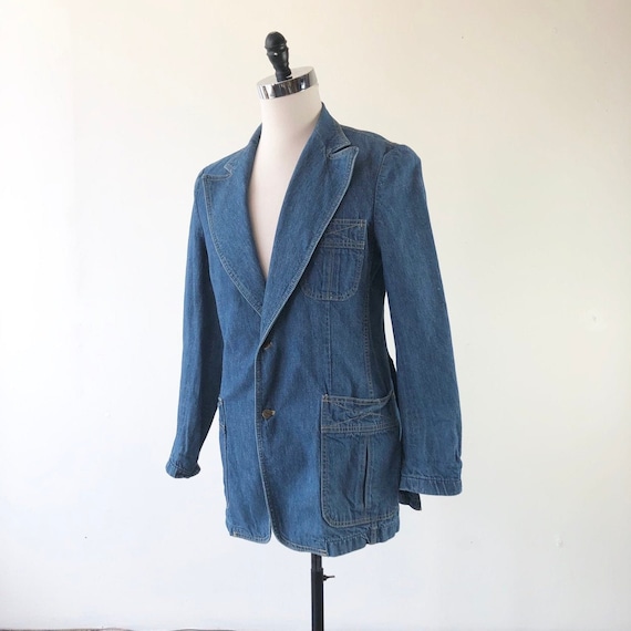 1970’s Lee Denim Blazer Jacket S
