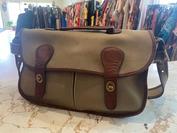 Coach Vintage Messenger Bag Shoulder 茶 VINTAGE COACH CROSSBODY SHOULDER MESSENGER BAG BROWN LEATHER