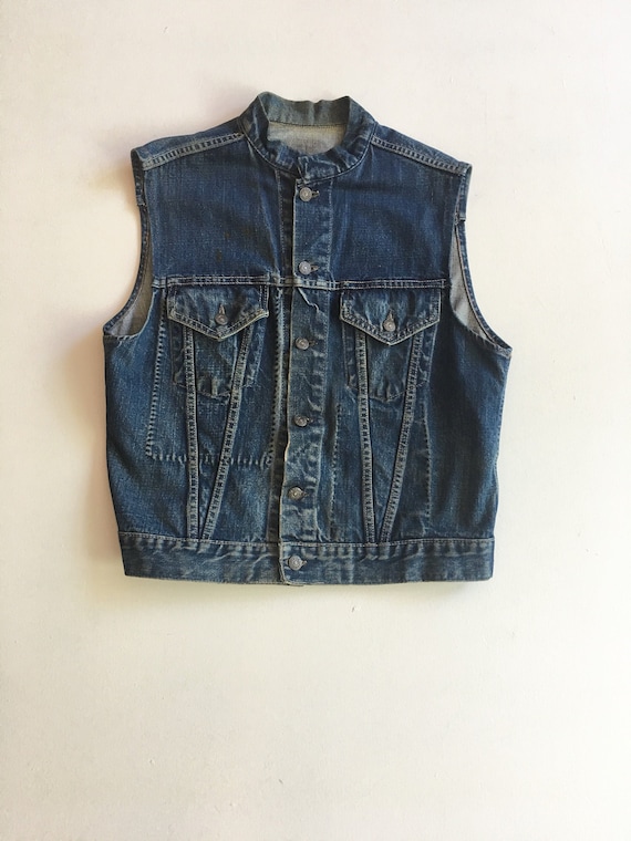 1950s Levi's Denim Vest M