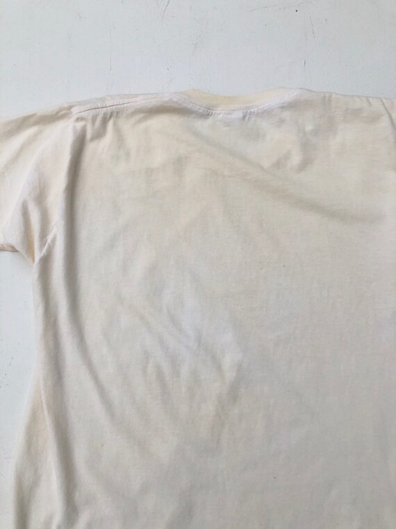 1960’s Jockey White Power Knit Tshirt M - image 5