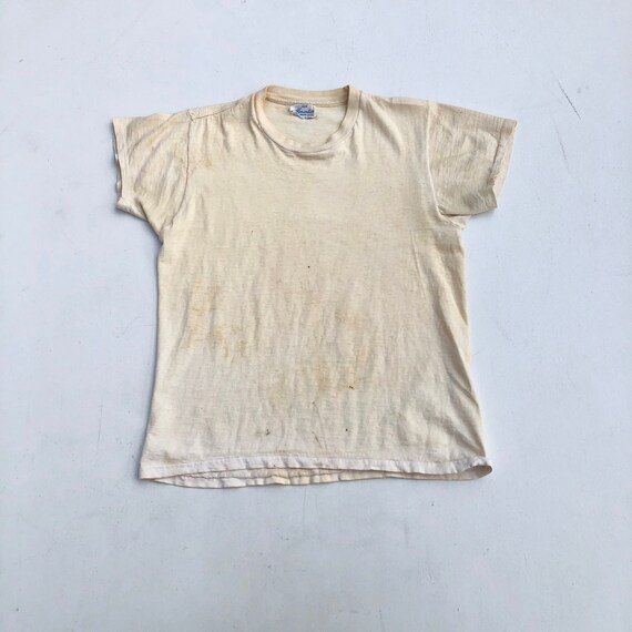 1950’s White Cotton Boys Tee