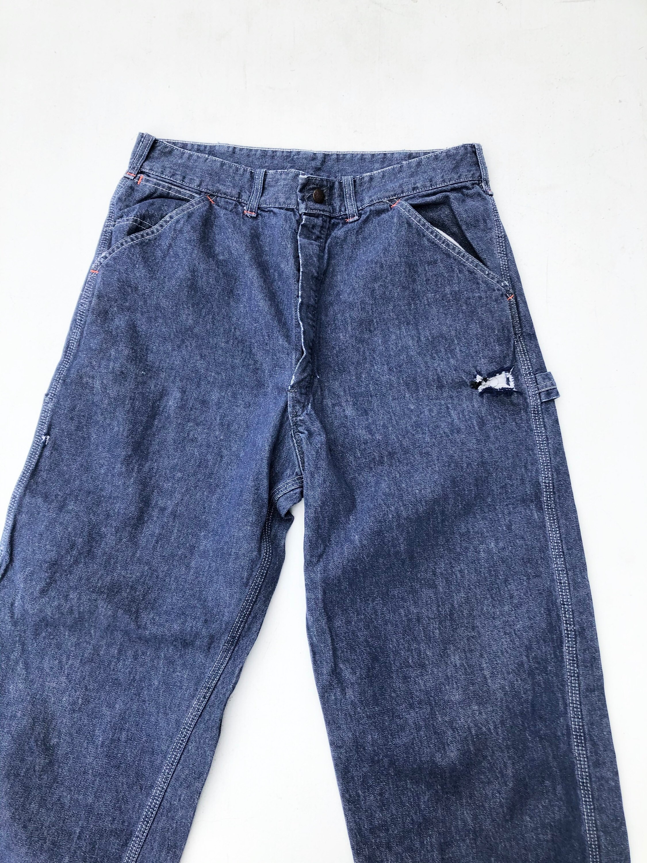 ★TWN☆URBANE CARPENTER DENIM PANTS HSLP3594 URBANJ Men's Relaxed Fit Carpenter Jean Denim Work Pant (US