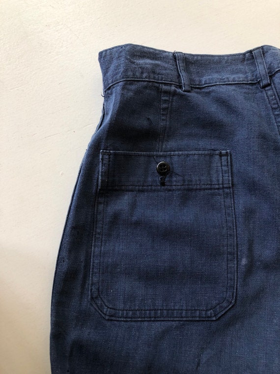 1950's Sailor High Waisted Denim Pants 29” - Etsy 1950's Sailor High Waisted Denim Pants 29” - Etsy