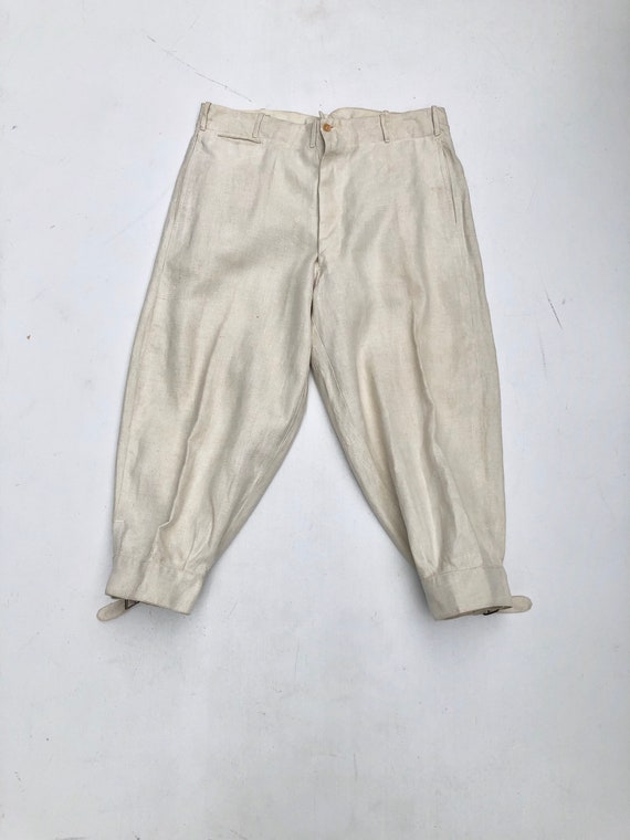 Fabulous Antique 1910s Irish Linen Knickers 32”