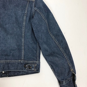 1970s Lee Denim Trucker Jacket S image 9