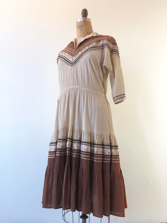 1950’s Western Square Dancing Patio Dress M