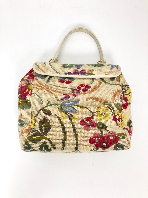 FAB Large 60’s Tapestry Purse - image 8