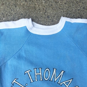 1950s St. Thomas Souvenir Cotton Short Sleeve Crewneck Sweatshirt S image 6