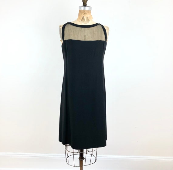 mesh panel slip dress BlackMilk | Unfolding Chapters Sheer Bodycon Slip Dress | Black